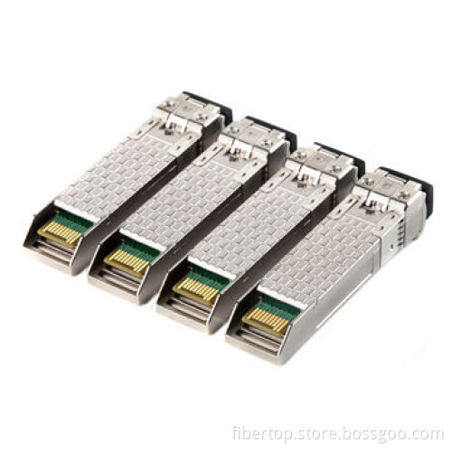 SFP+ CWDM Fiber-optic Transceivers, 10G SFP+ 80km, CWDM 1,470 to 1,610nm